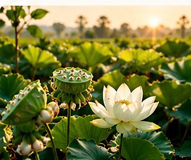 Lotus field